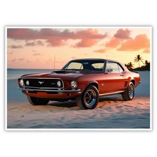 Fahrzeug Auto A4 Kunstdruck