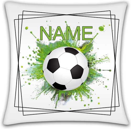 Kissen 40x40 fußball - kissen,