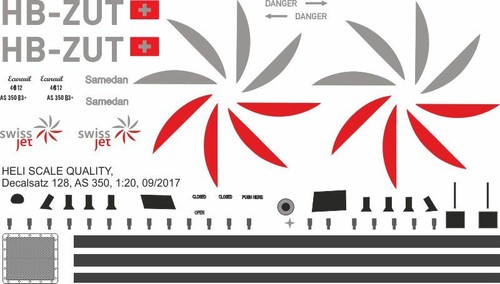 Decal 128 h125 as 350 - as,