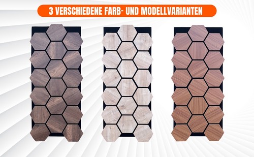 Hexagon akustikpaneel - hexagon,