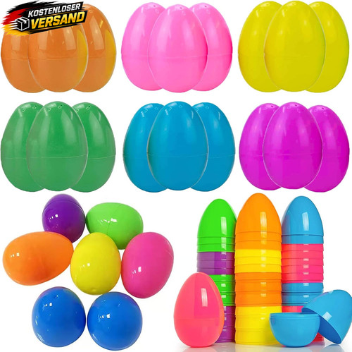 Bunte plastik ostereier zum - bunte,