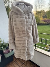 Joseph Ribkoff Fake Fur Zum Wenden Mantel Größe 38/M Neu NP 199 Kunstpelz Jacke