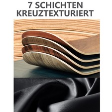 Hoch Mid-century eam Lounge Sessel Echtes Leder Chair und Hocker Drehstuhl DE