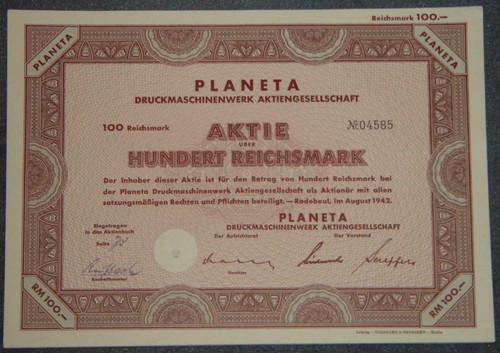 Planeta druckmaschinenwerk - planeta,