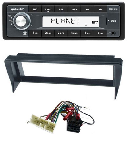 Continental usb mp3 aux 1din - usb,
