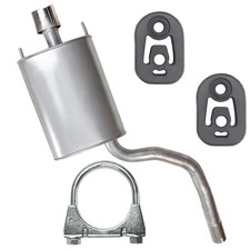 Endschalldämpfer Auspuff Endtopf für Mercedes CLK200 CLK230 C208 2.0 2.3 Coupe