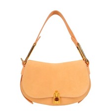 Coccinelle Damen Tasche Orange Leder Handtasche Ledertasche Klein