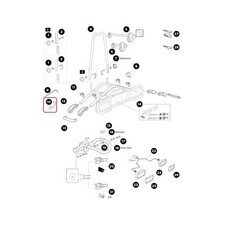 Thule Schluessel für Heckträger EuroRide 50273