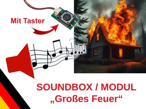 Soundbox großes feuer brand - soundbox, "großes