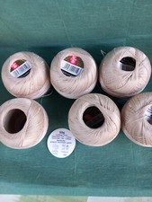 6 x 50g  Baumwolle Häkelgarn
