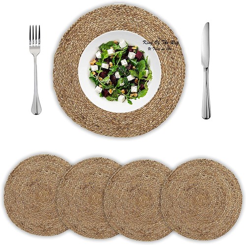 Servietten jute rund - jute,