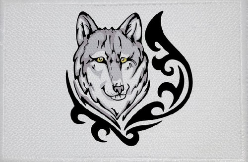 Aufnäher wolf motiv 1 - wolf,