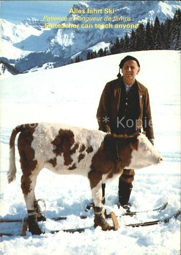Skifahren peter von der - der, aebi