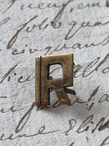 Monogramm buchstaben messing - monogramm,