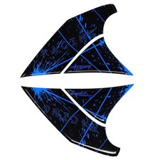 3D Kniepad Set Neon Blau