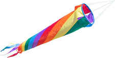 Windsack Windturbine 90 Rainbow UV-beständig wetterfest Ø20cm Länge 90cm inkl.