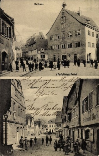 Heidingsfeld würzburg am - ak,