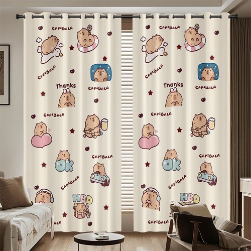 Capybara fenstervorhänge - capybara.11,