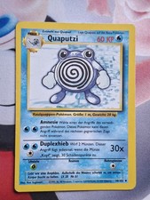 Pokémon Karte • Quaputzi 38/102 • Basis / Base Set • Deutsch Vintage Pokemon  