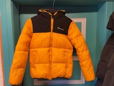 Champion Kinder Kapuzenjacke Large 150/155 Orange/sw gebraucht