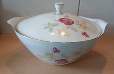 Suppenterrine Seltmann Weiden Bavaria Isolde 2 Liter Rosendekor 28,5 x 16 cm