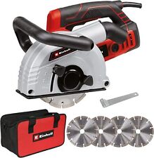 Einhell TE-MA 1700 Mauernutfräse Softstart inkl. 4 Diamant-Trennscheiben 1700W 