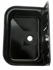 Waschschale, Stahl, Granit