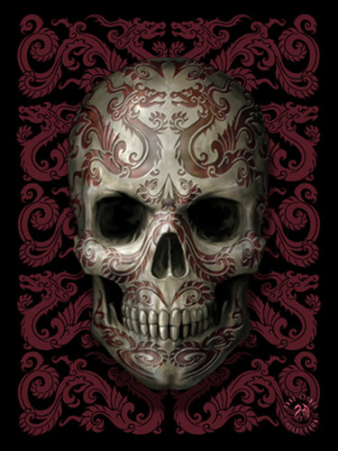 Anne stokes flagge fahne - anne,