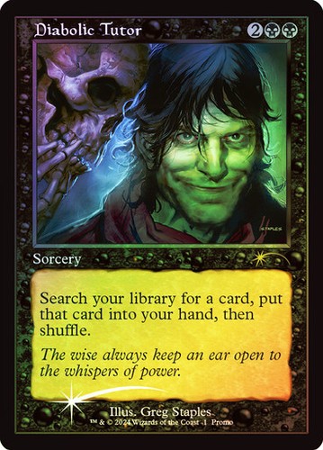 Foil diabolic tutor - foil,