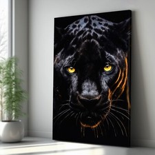 Wandbild Tier Schwarzer