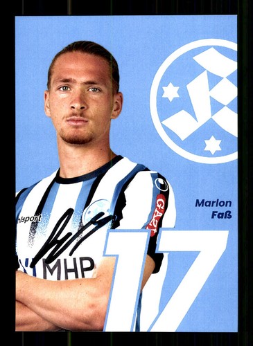 Marlon faß autogrammkarte - marlon,