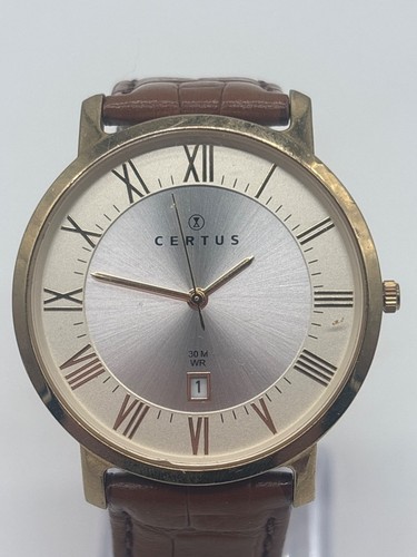 Certus herrenuhr versilbertes - certus,