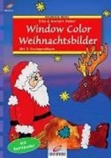 Window Color Weihnachtsbilder. Mit Samtpuder. Mit 2 Vorlagebögen