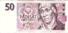 Tschechien Banknote Schein 50