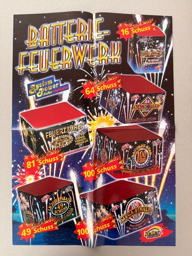 Keller feuerwerk plakat - keller,