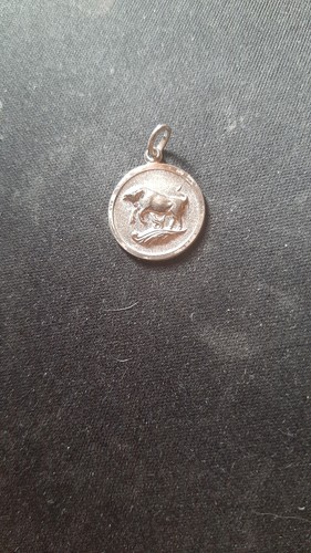 Anhänger stier 925er - anhänger, silber