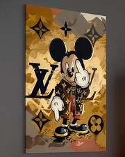 Leinwand Bild Farbig