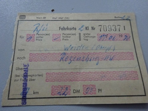 Deutsche bundesbahn alte - bundesbahn,