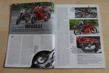 MO Magazin 3344) Megelli 125 S RD / R Sport mit 11,2PS in einer ersten Vorste