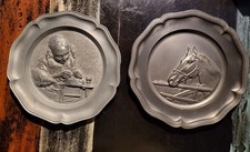 Zinnteller Zier Wand Teller