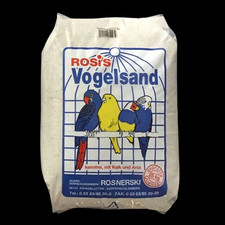 Vogelsand fein 25 kg weiß keimfrei mit Anis und Kalk Badesand Bodengrund