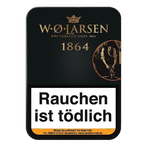 Pfeifentabak larsen 1864 - w.Ø.,