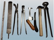 Professionell Hufschmied Pferd