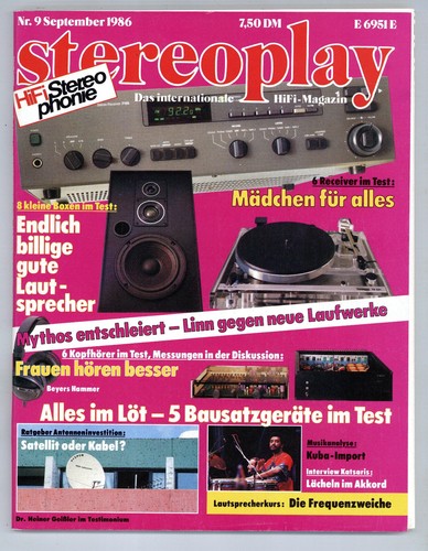 Stereoplay 1986 micro sx - stereoplay,