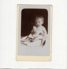 CDV Foto Schönes Kinderbild / Baby - Frankfurt Main um 1900