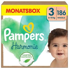 Pampers® Windeln Harmonie™ Größe Gr.3 (6-10 kg) für Babys und Kleinkinder,...