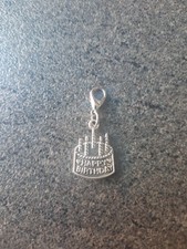 ? Anhänger Happy Birthday Geburtstag Kuchen Torte Kerze Schmuck basteln Liebe