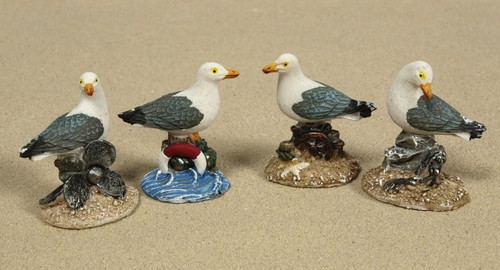 4er set deko figuren mini - 4er,