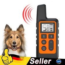 Anti-Bell-Trainingshalsband Hunde Vibrationsschock elektronischer Haustiertr NEU