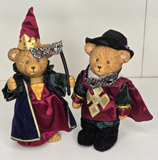 MASQUERADE RUSS TEDDY TOWN BEAR COLLECTION SAMMLERFIGUREN 1990 VINTAGE BÄR 12 cm